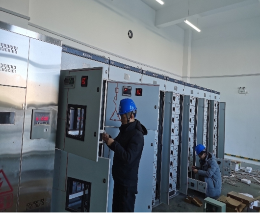 拉萨忠村山遂道10 0.4KV后台搭建